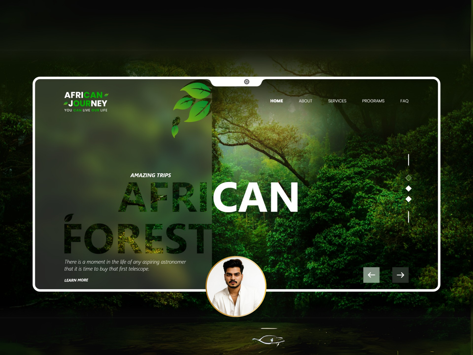 African Forest - Donation Portal