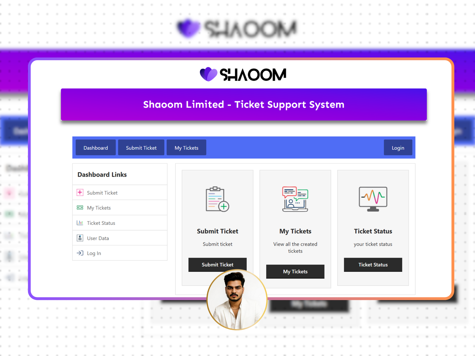 Shaoom Limited - Ticket Support System