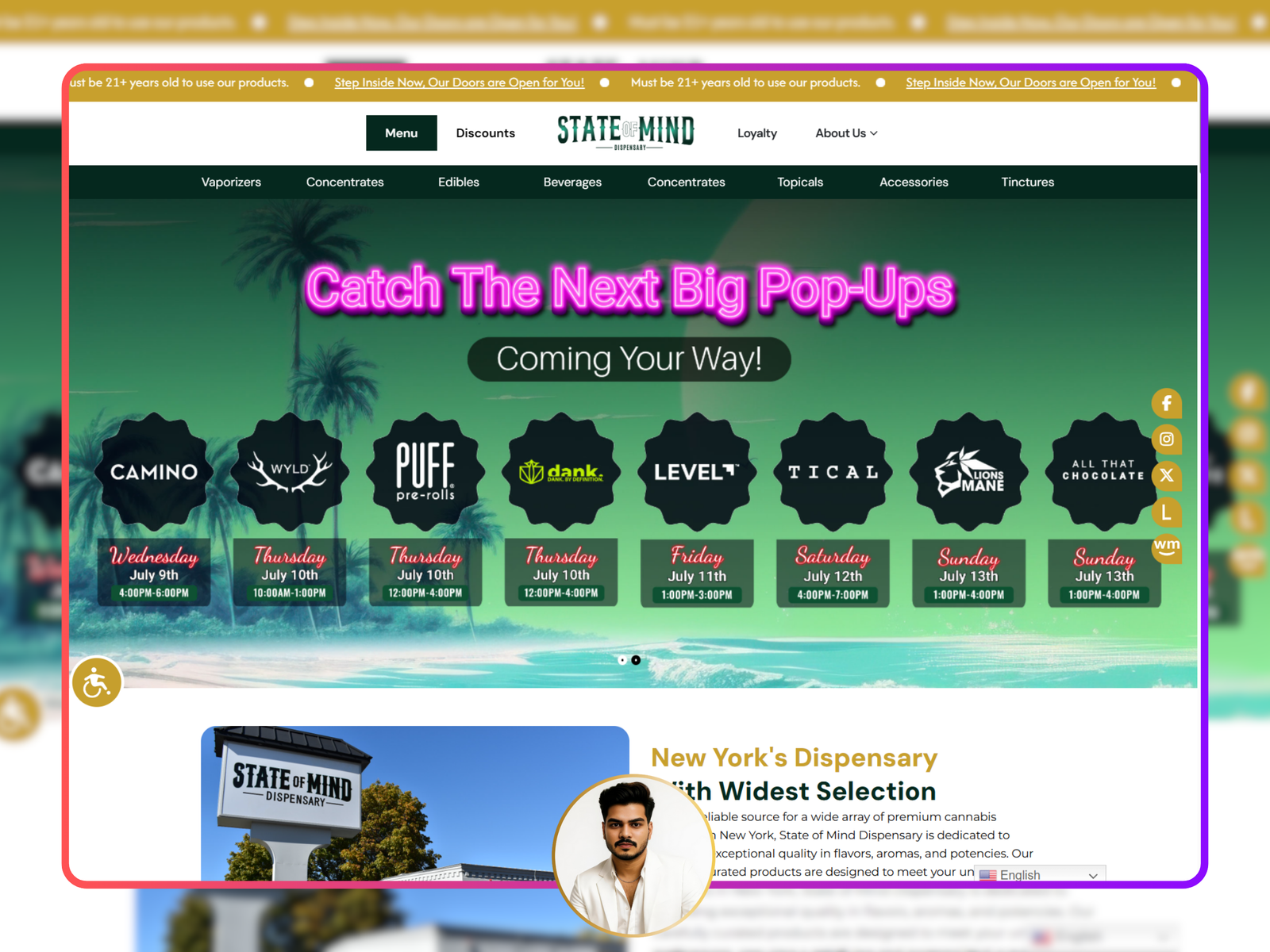 State of Mind itssom - New York's Dispensary With Widest Selection