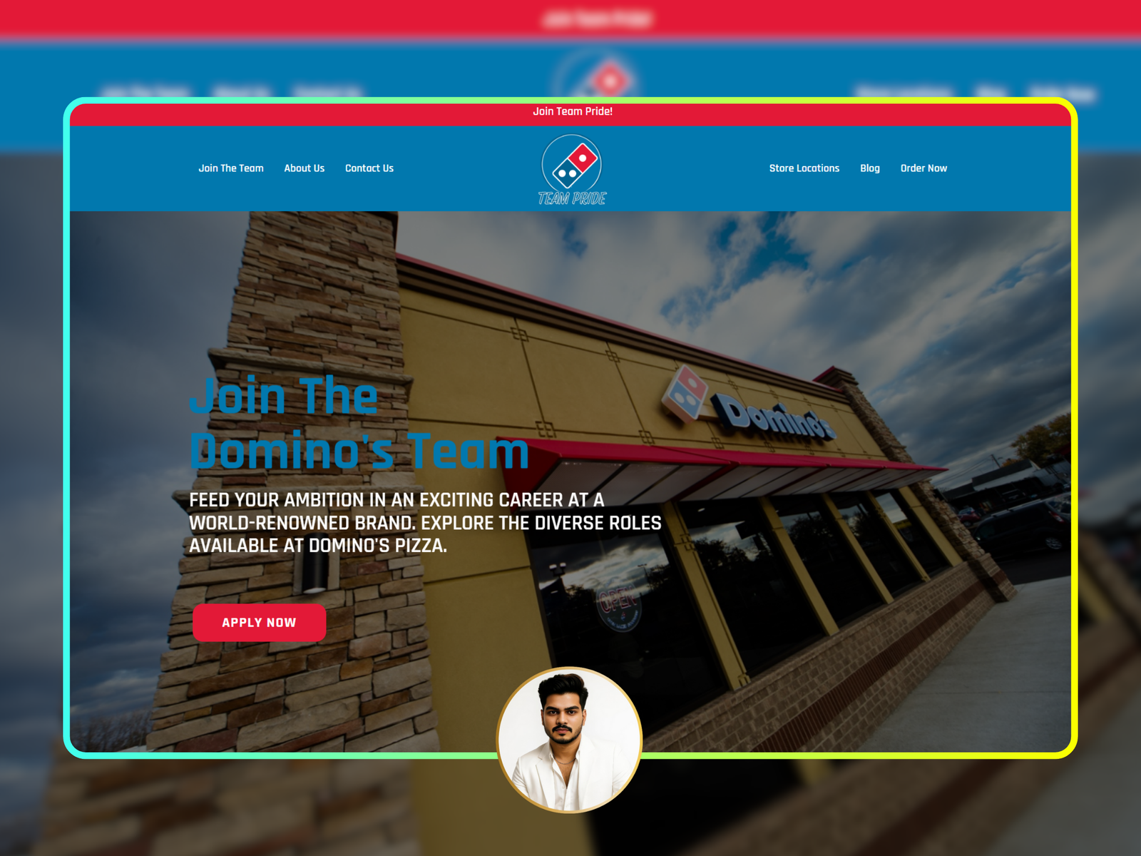 Team Pride is the backbone of our Domino's Pizza family