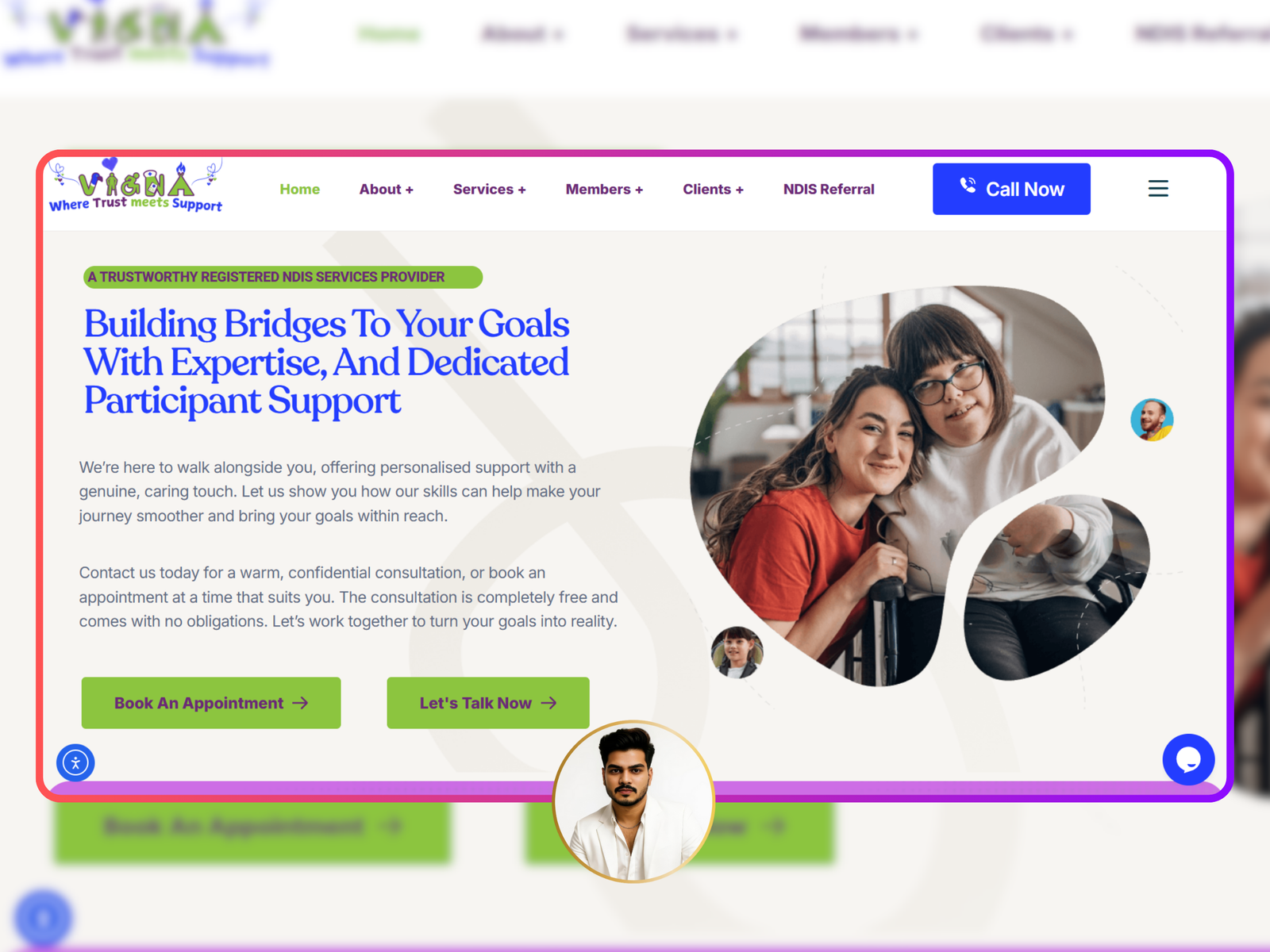 Vicna - a trustworthy registered ndis services provider