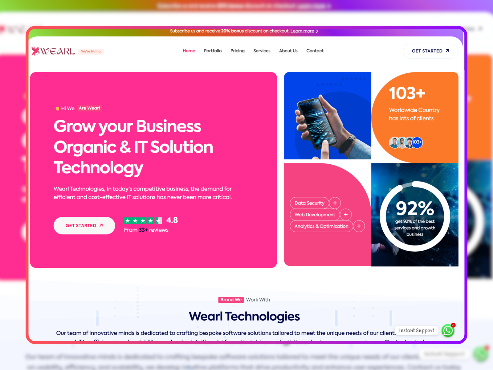 Wearl - Grow your Business Organic & IT Solution Technology